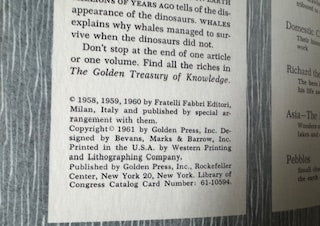 The Golden Book of Knowledge set of 16