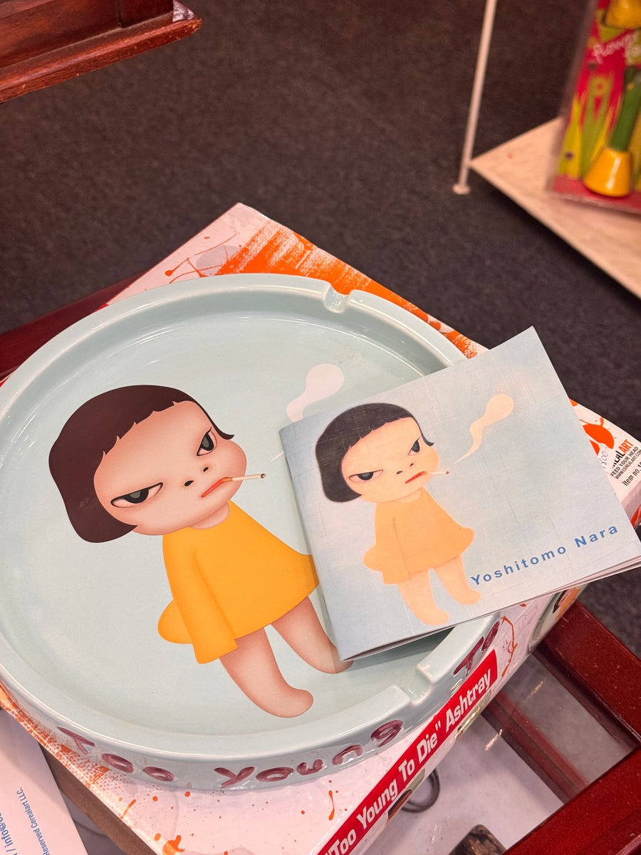 奈良美智 灰皿 Too young To Die Yoshitomo Nara Nara Too Young To Die Ash Tray – Past Present Future Ardmore