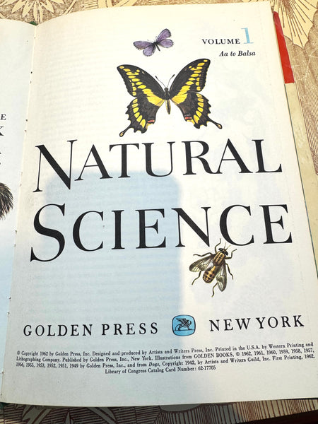 The Golden Book Encyclopedia of Natural Science  1-10