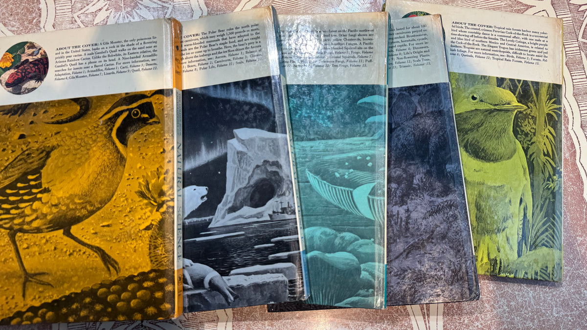 The Golden Book Encyclopedia of Natural Science 1-10 – Past