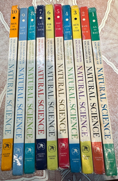 The Golden Book Encyclopedia of Natural Science  1-10