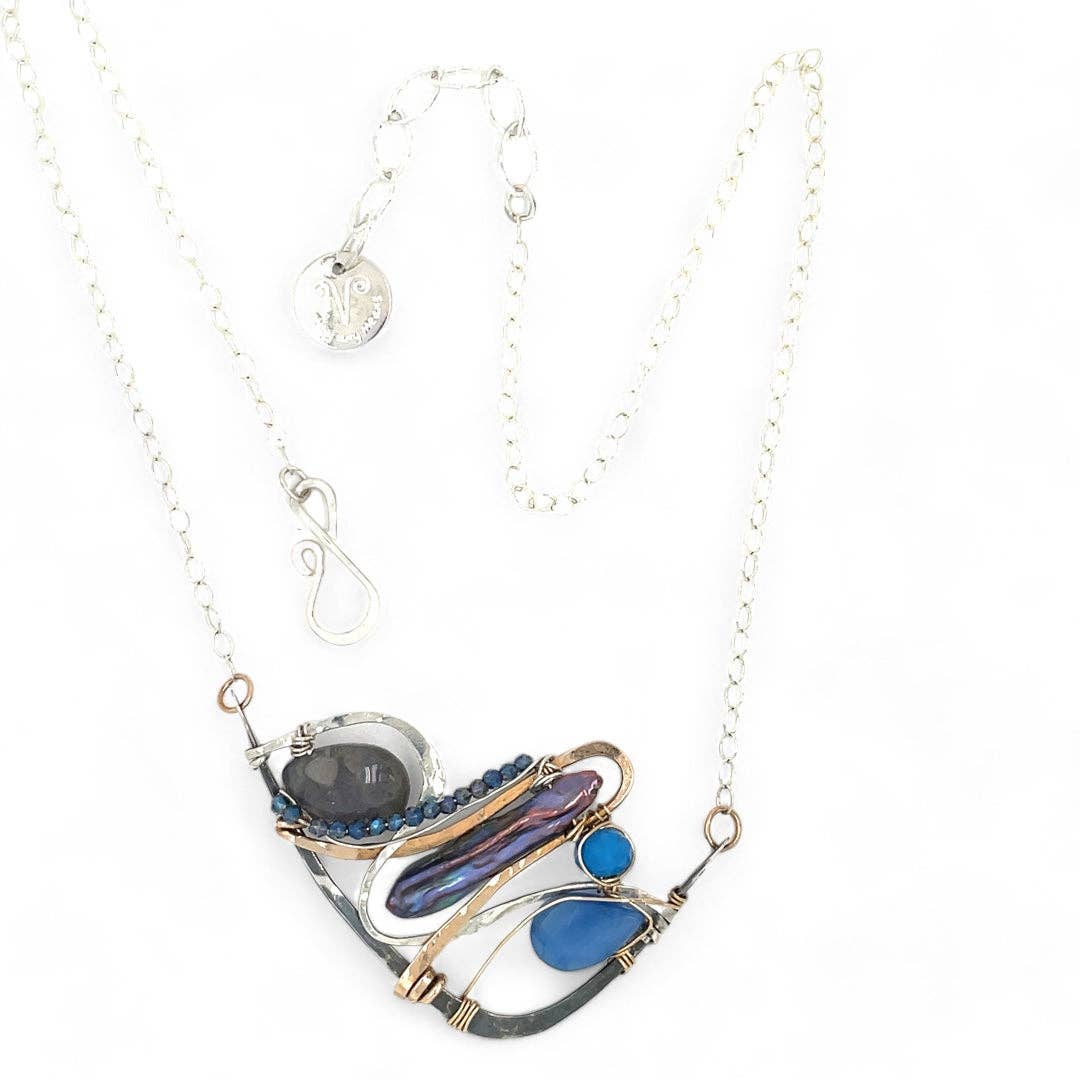 Atlantic Waves Necklace