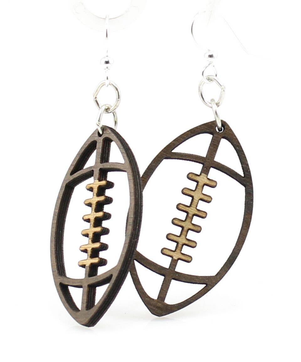 Footballs Earrings: