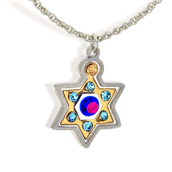 Classic Star of David Judaic Necklace