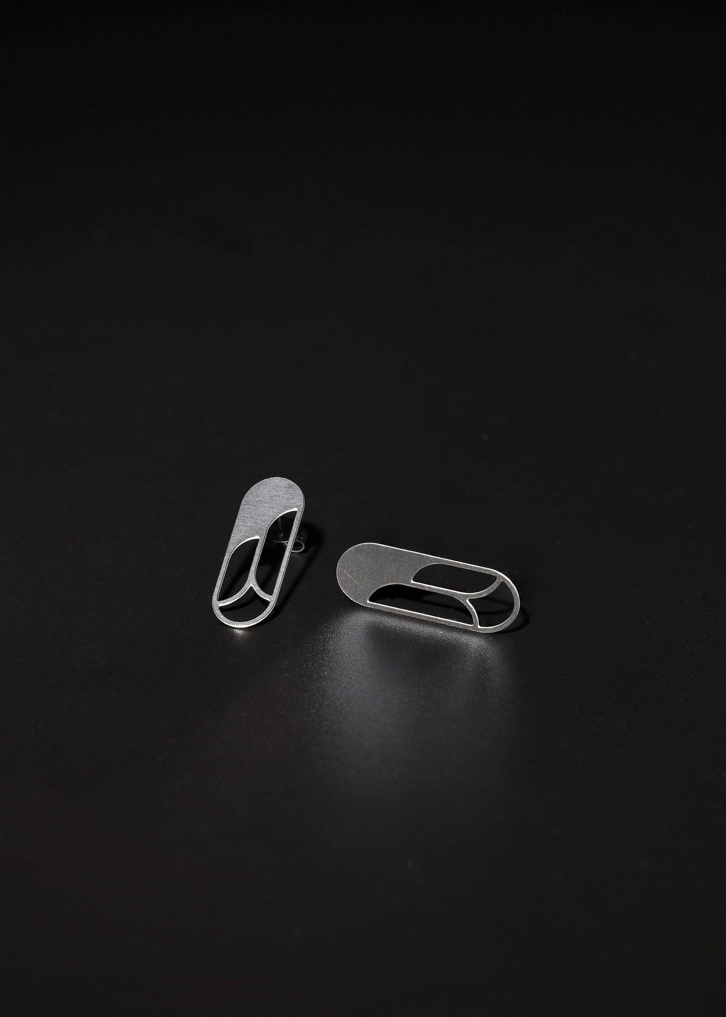 Rose Studs: Stainless Steel