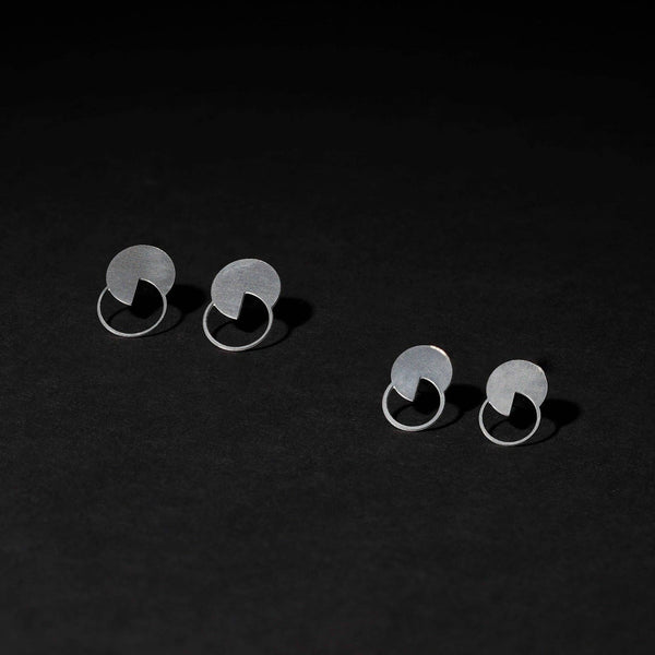 Eclipse Studs: Stainless Steel / Small (5/8")