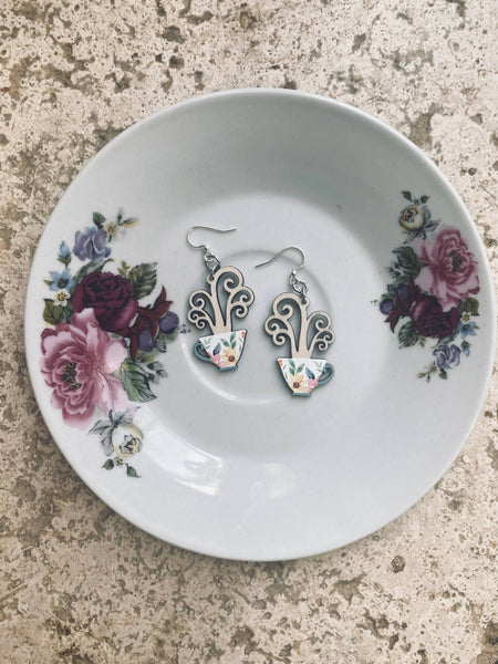 Cup of Tea Earrings