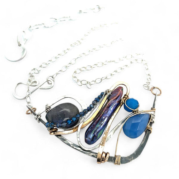 Atlantic Waves Necklace