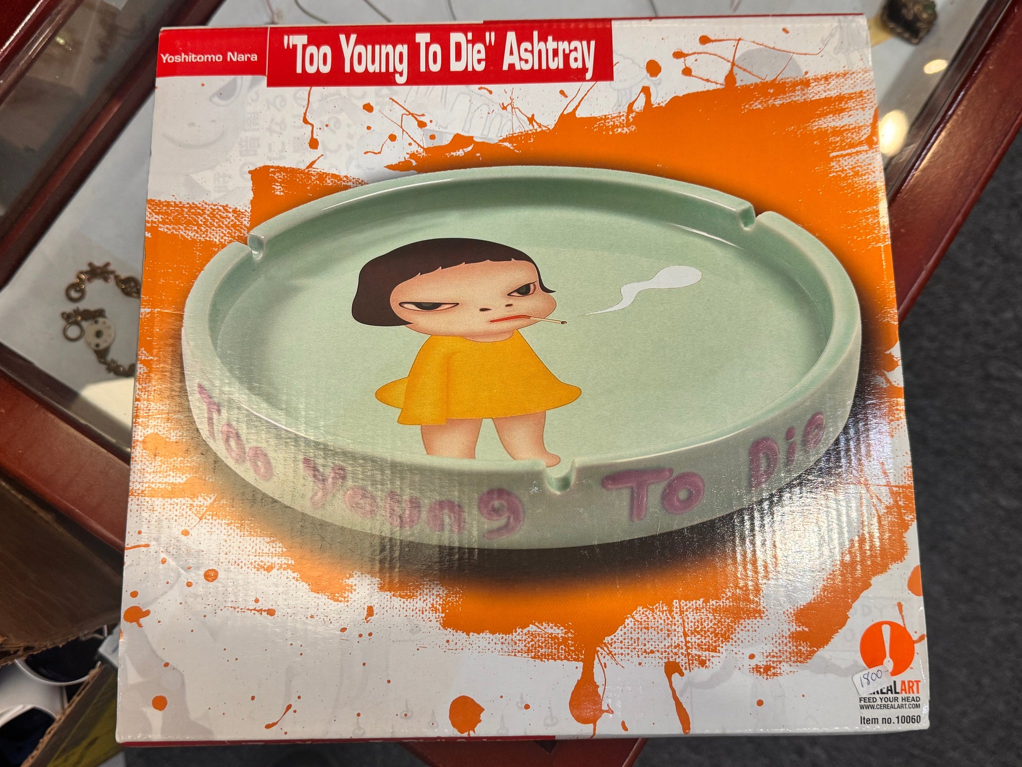 Nara Too Young To Die Ash Tray – Past Present Future Ardmore