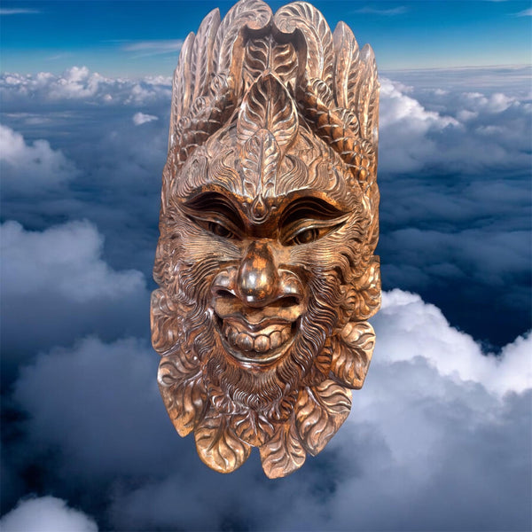 Green Man Mask