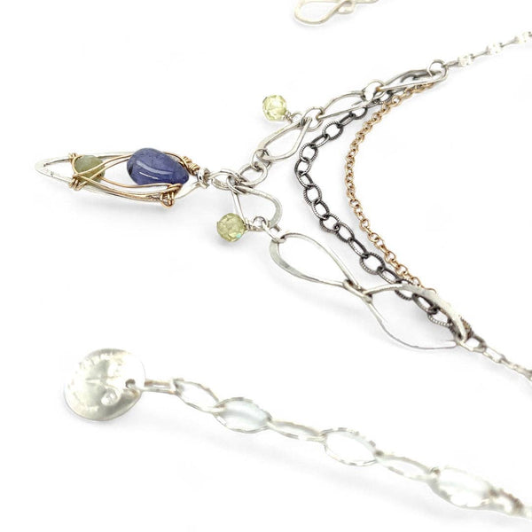 Tanzanite Sprinkle Necklace