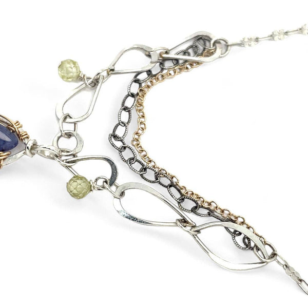 Tanzanite Sprinkle Necklace