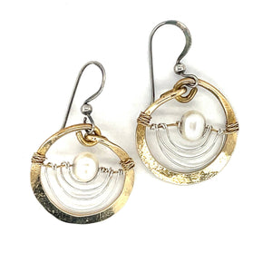 Droplet Pearl Earrings