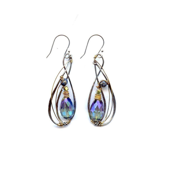 Crystal Drop Earrings