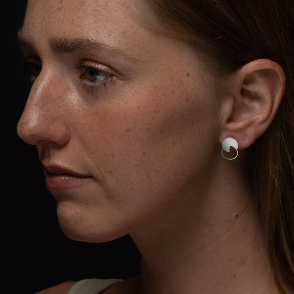 Eclipse Studs: Stainless Steel / Small (5/8")