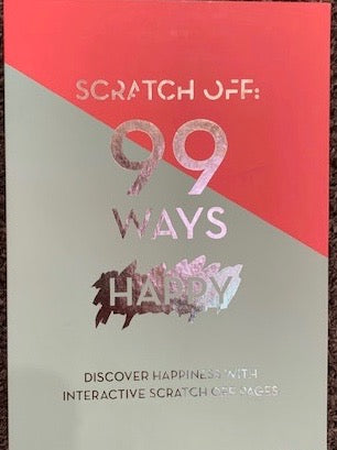 99 Ways to be Happy Scatch off Book