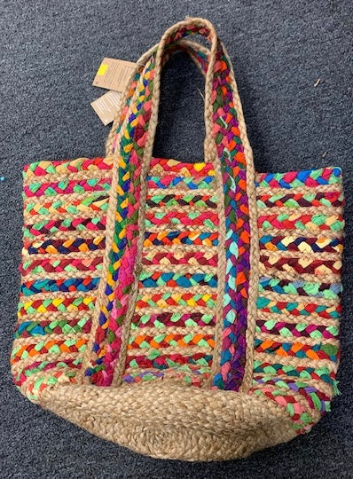 Woven Tote – Past Present Future Ardmore