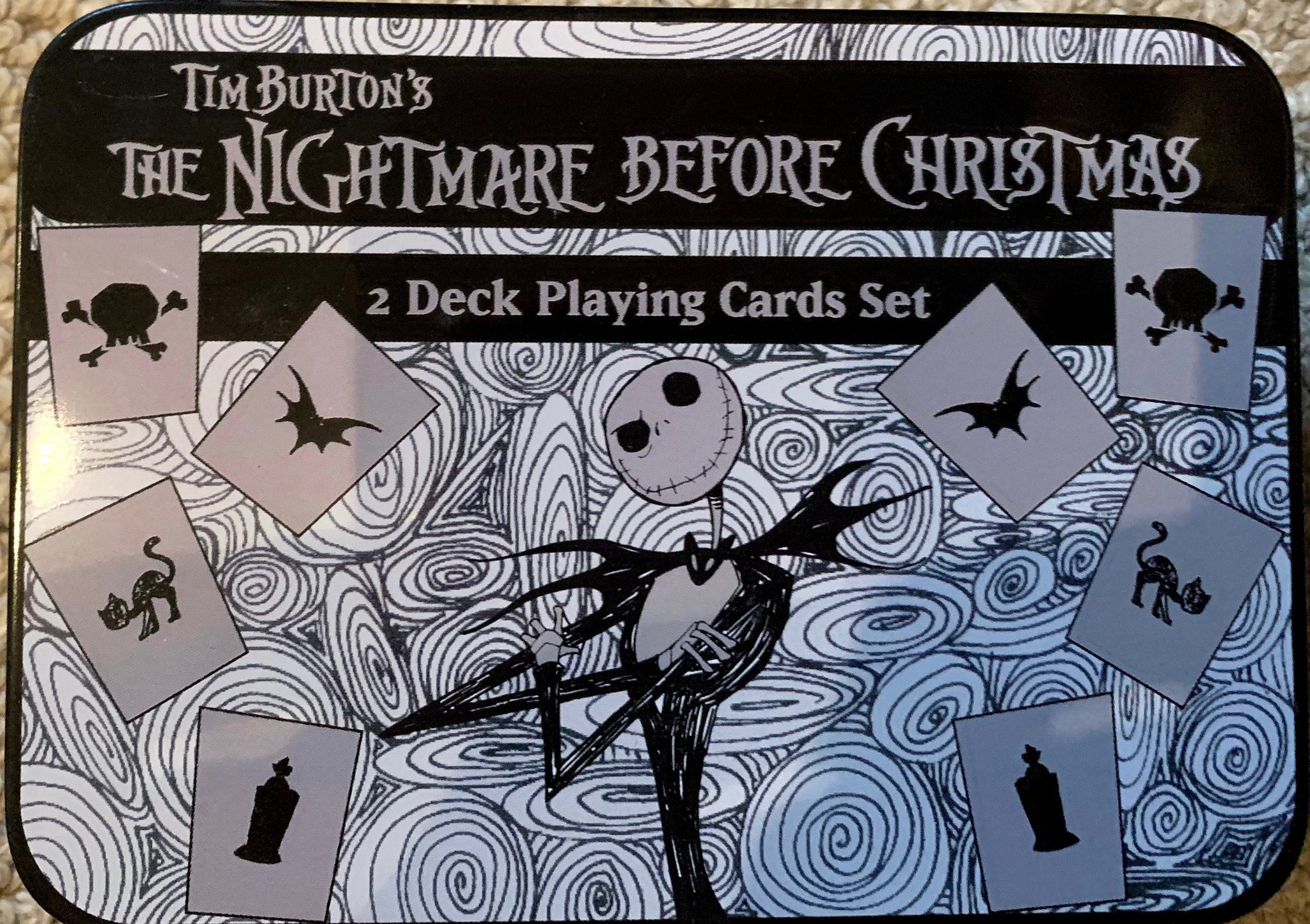 Nightmare Before Christmas Playing Cards