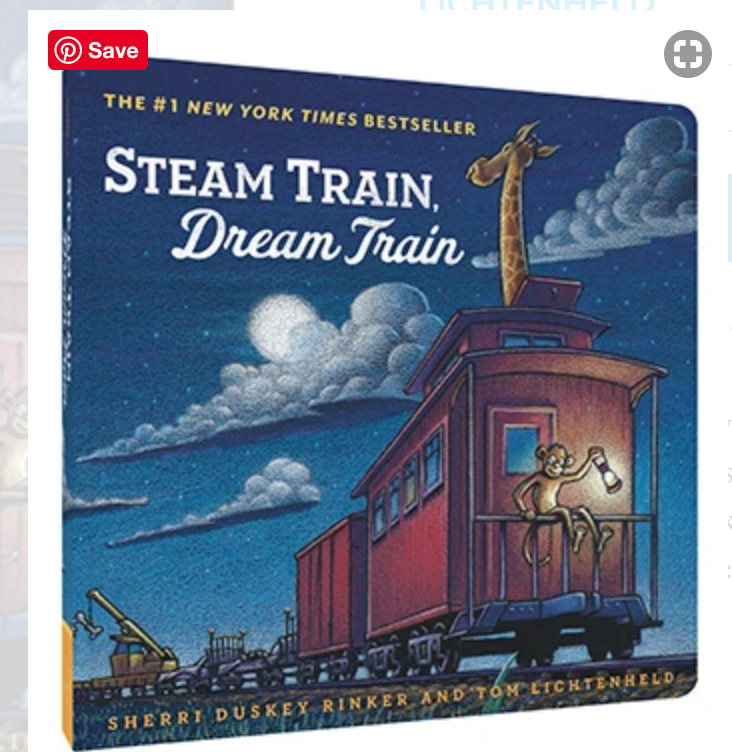 Steam Train Dream Train Board Book